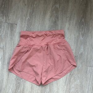 Pink athletics shorts